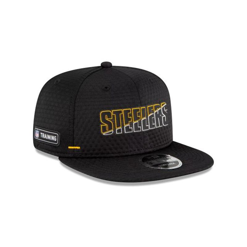 NFL Pittsburgh Steelers Official Summer Sideline 9Fifty Snapback (UYA3110) - Black New Era Caps